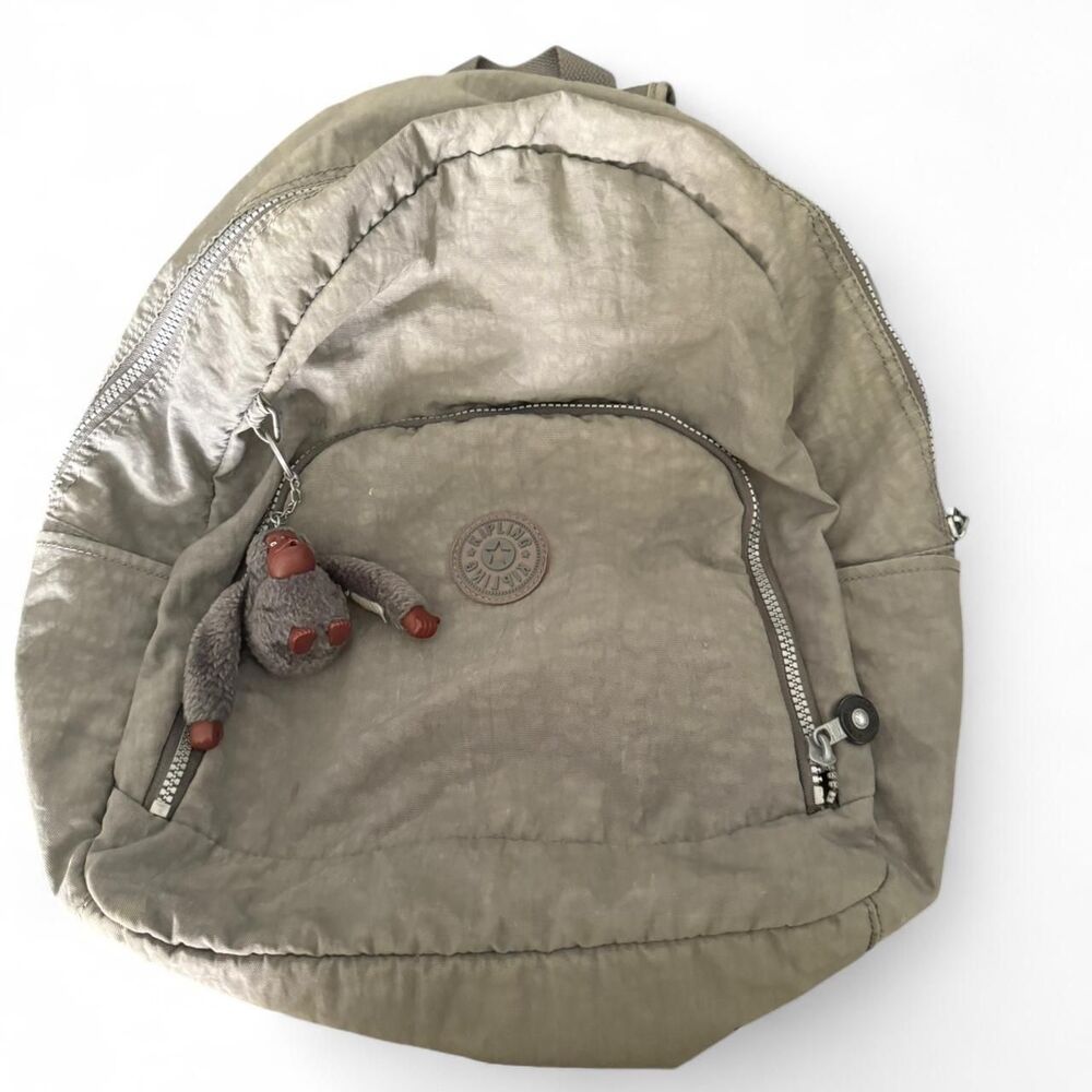 Kipling Women's Grey and Khaki Bag